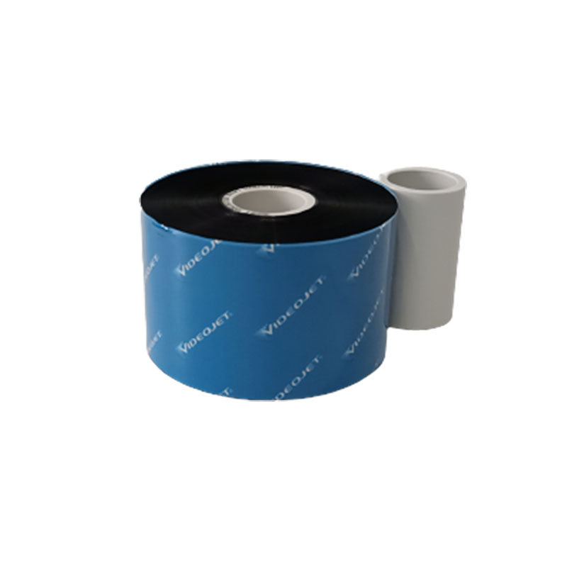 Videojet 14-E55KQ10-830 LPA RIBBON, BLACK, 55 mm x 830 M, REGULAR GRADE, 10? PER CASE
