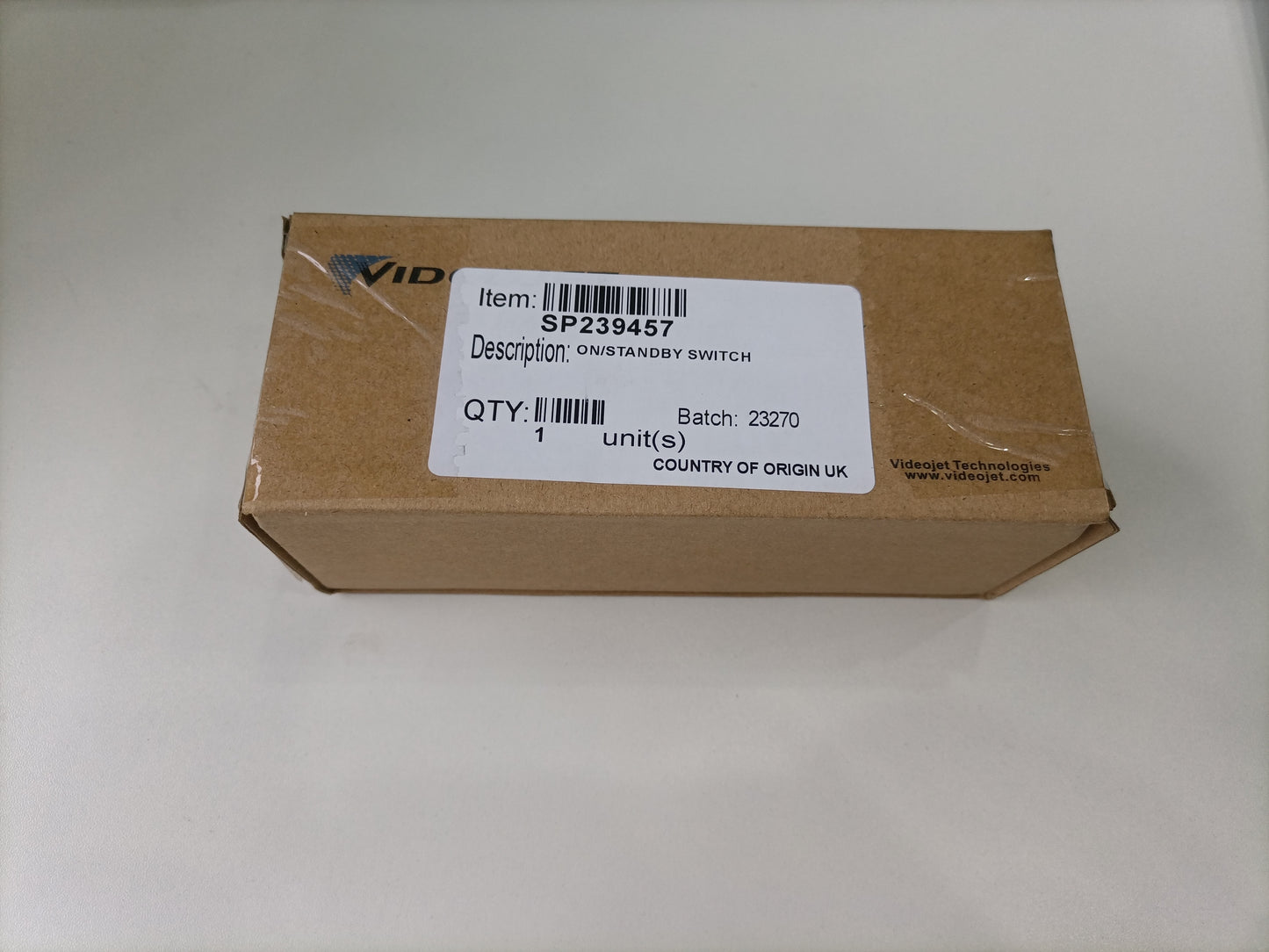 videojet SP239457 ON/STANDBY SWITCH(news in box)