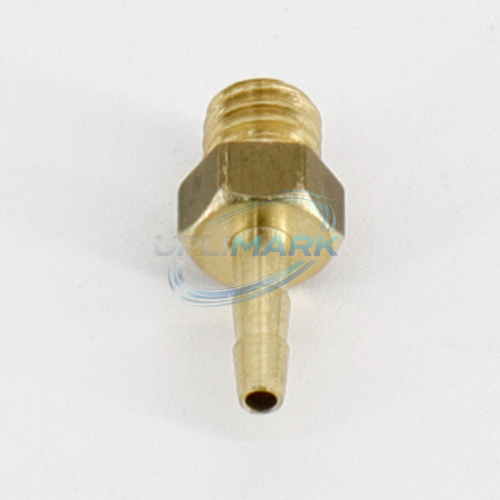Compatible with Videojet general – Fitting, Tube, Barb, 1/16 X 10-32 M