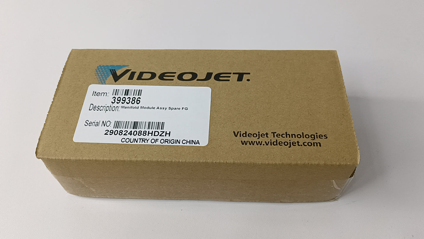 VIDEOJET 399386  Manifold module assy spare fg