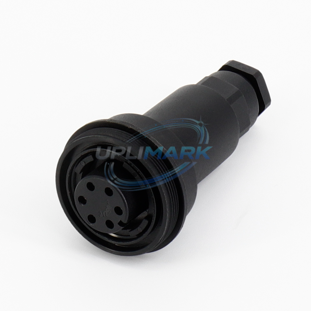 Compatible with Domino UL-CPC000100043 – IP68 PLUG CONNECTOR (6-PIN FEMALE PLUG)