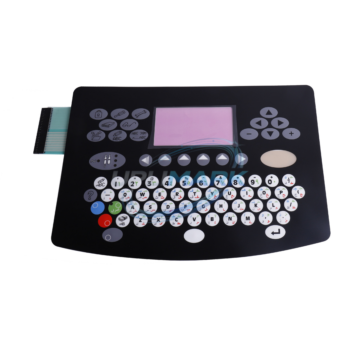 Compatible with Domino UL37581 – MEMBRANE KEYBOARD ASSY（ARABIC）