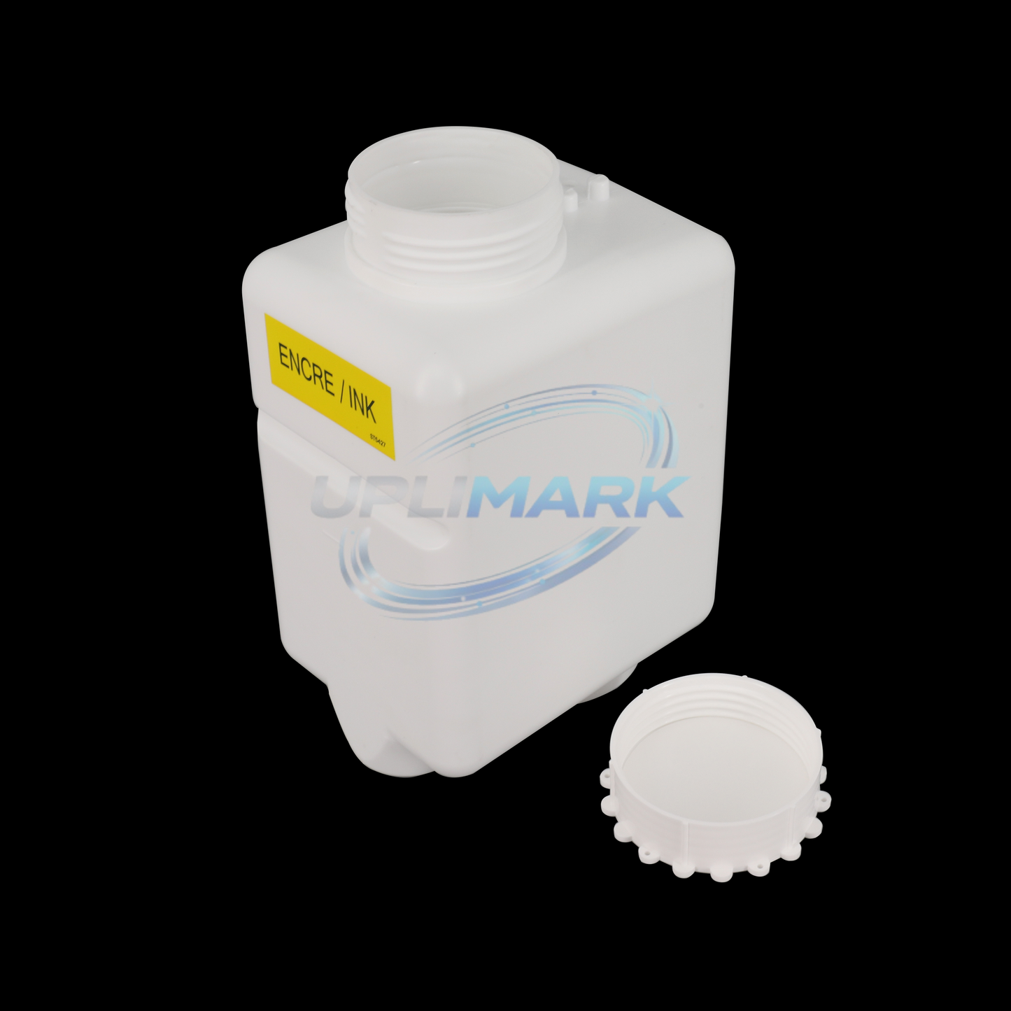 Compatible with Markem-Imaje - WHITE INK PRINTER INK EMPTY BOX(INCLUDING COVER)