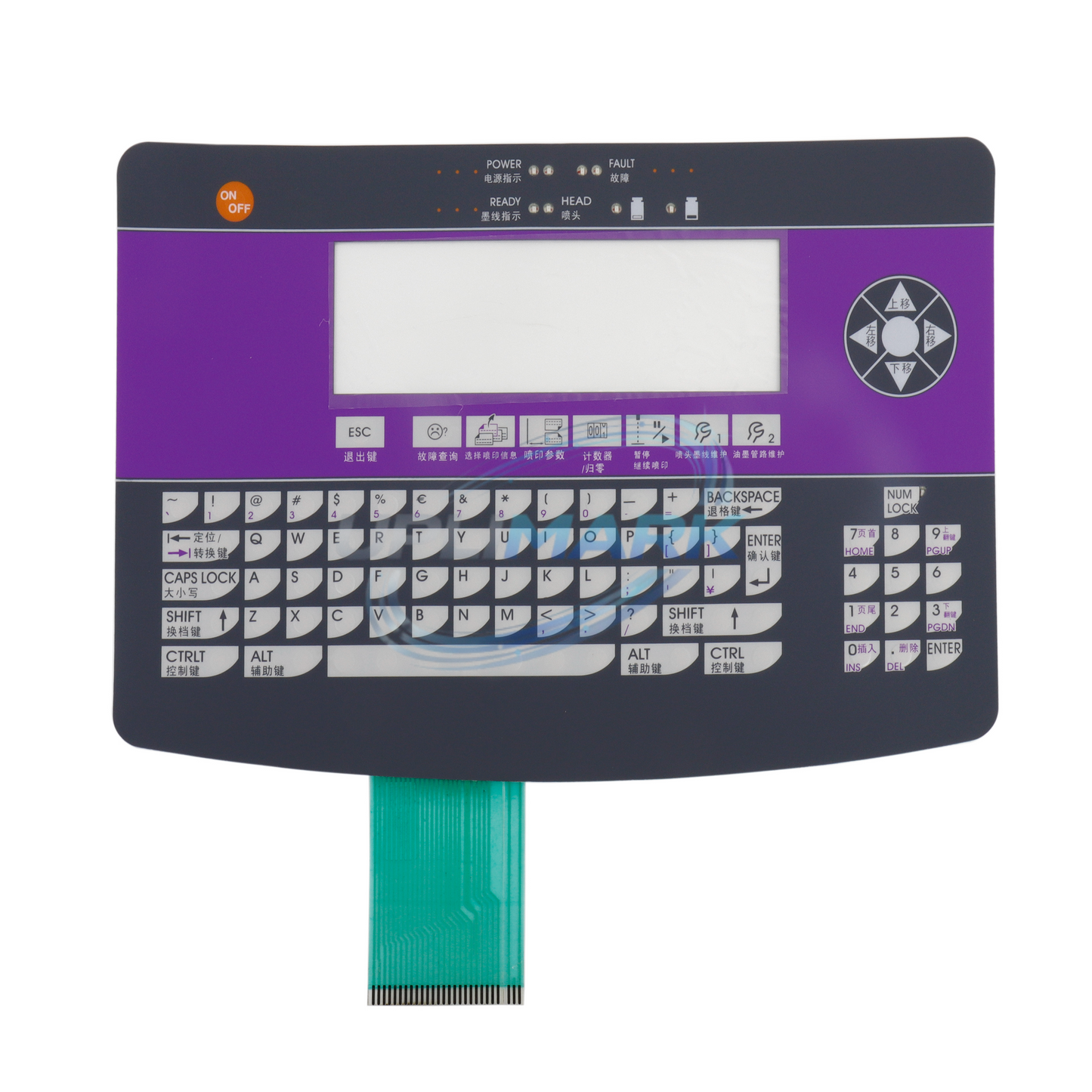 Compatible with Markem-Imaje - S8C2  KEYPAD CIRCUIT