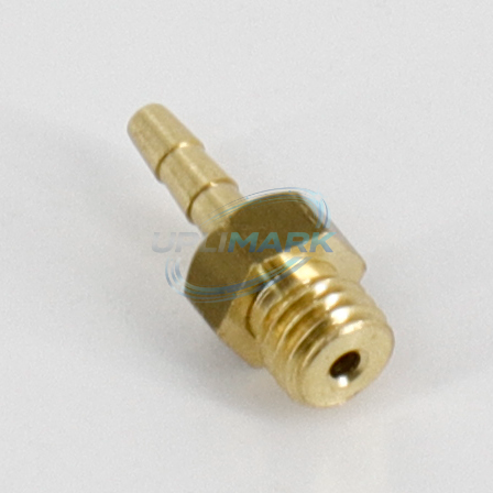 Compatible with Videojet general – Fitting, Tube, Barb, 1/16 X 10-32 M