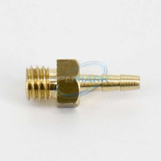 Compatible with Videojet general – Fitting, Tube, Barb, 1/16 X 10-32 M